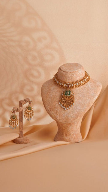 Blooming Flower Necklace Set